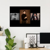 Cellphone Triptych Poster (Thuiskantoor)