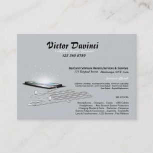 Cellphone Unlocker / Reparatie / Onderhoud Visitek Visitekaartje