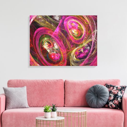 cellulair canvas afdruk (Insitu (Woonkamer))