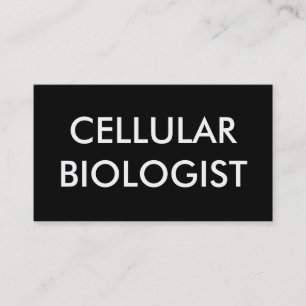 cellulaire bioloog visitekaartje