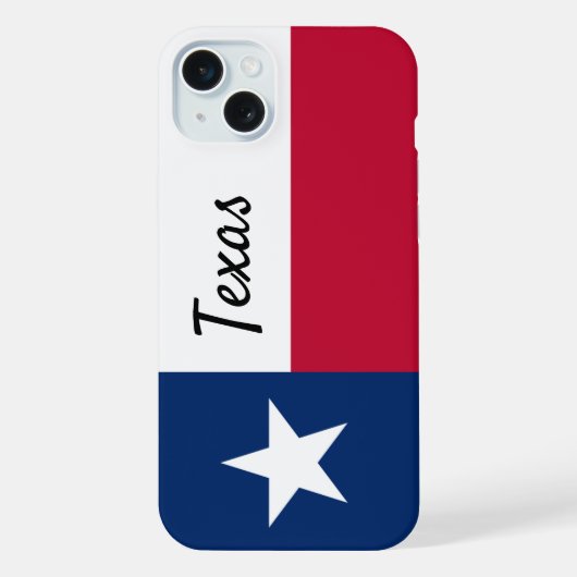 Cellule indicateur Texas IPhone 15 pro coque couve (Verso)