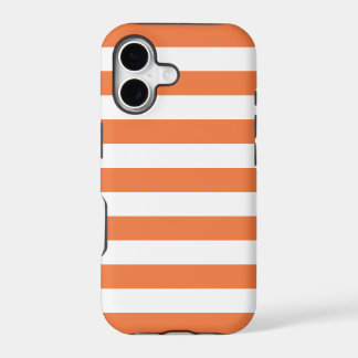 Celosia Orange Summer Strepen iPhone 5/5S Hoesje