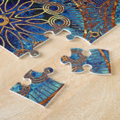 Celsius Blue en Gold Challchallenge Gift Legpuzzel (Zijkant)