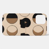 Celsius naadloos patroonontwerp met menselijke ene Case-Mate iPhone case (Achterkant (horizontaal))