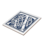 Celtic A Monogram Tegeltje (Zijkant)