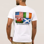 Celtic American Pride T-shirt (Achterkant)