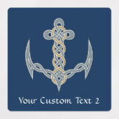 Celtic Anchor 1 Labels (Design 2)