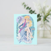 Celtic Aquarius Briefkaart (Staand voorkant)