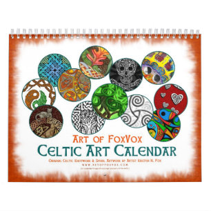 Celtic Art Design Wall Agenda Kalender