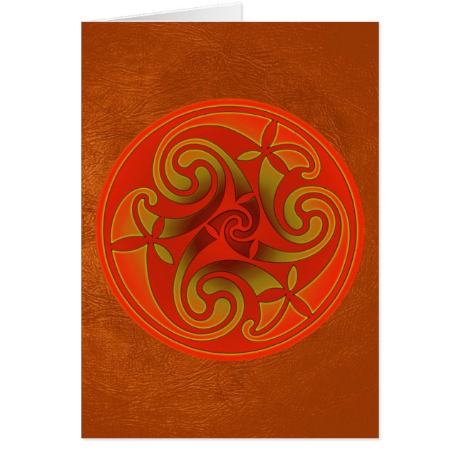 Celtic Art Spiral Design (Voorkant)