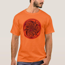 Celtic Art Spiral Design T-Shirt
