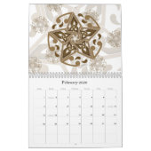 Celtic Art Wall Agenda Kalender (Feb 2026)