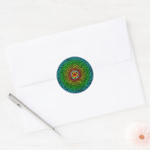 Celtic Artemus Knot Ronde Sticker (Envelop)
