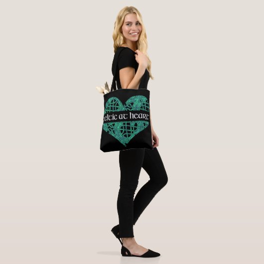 Celtic at Heart Canvas tas (Op model)