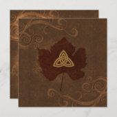 Celtic Autumn Kaart (Voorkant / Achterkant)