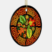 Celtic Autumn Leaves Ornament (Rechts)