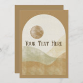 Celtic Beauty | Uitnodiging tot weddenschappen (Voorkant / Achterkant)