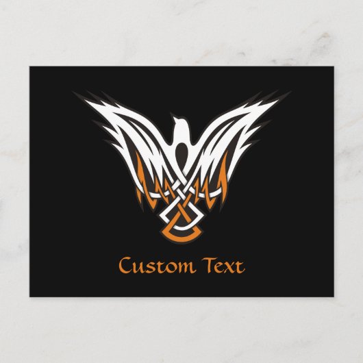 Celtic Bird Briefkaart (Voorkant)