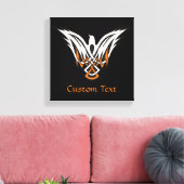 Celtic Bird Canvas afdrukken (Insitu (Woonkamer))