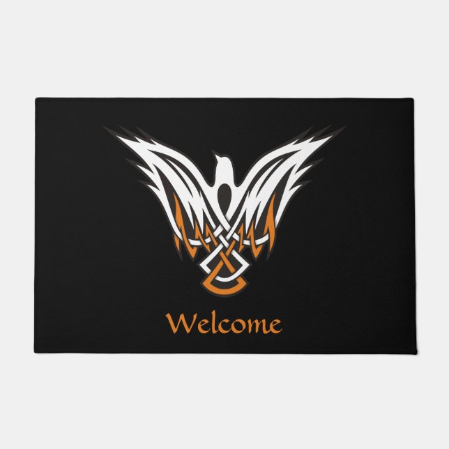 Celtic Bird Doormat Deurmat (Voorkant)
