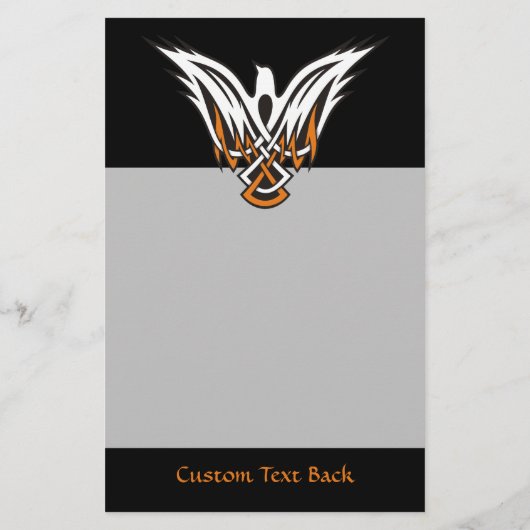 Celtic Bird Flyer (Achterkant)