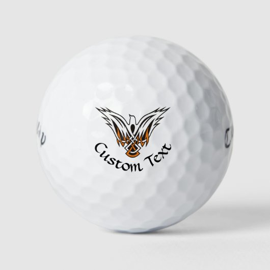 Celtic Bird Golf Balls Golfballen (Voorkant)