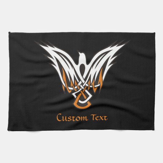 Celtic Bird Kitchen Towel Theedoek (Horizontaal)