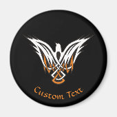 Celtic Bird Magnet Magneet (Voorkant)