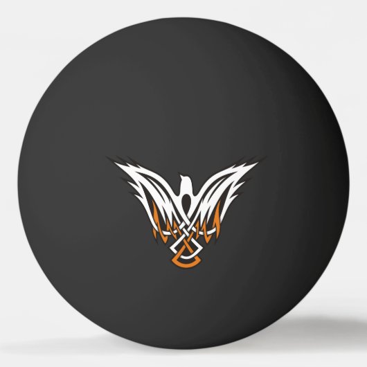 Celtic Bird Ping-Pong Ball (Voorkant)