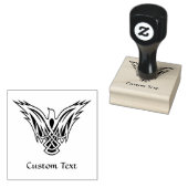 Celtic Bird Rubber Stamp Rubberstempel (Gestempeld)