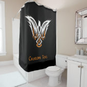 Celtic Bird Shower Curtain Douchegordijn (In situ)