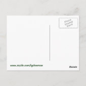 celtic blessing shamrock-briefkaart briefkaart (Achterkant)