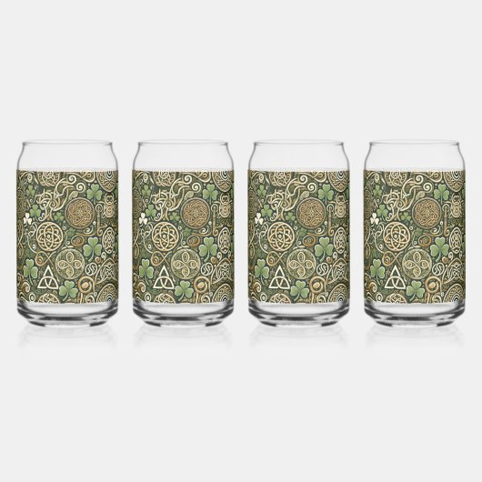 Celtic Bloom Blikvorm Glas (Voorkant)