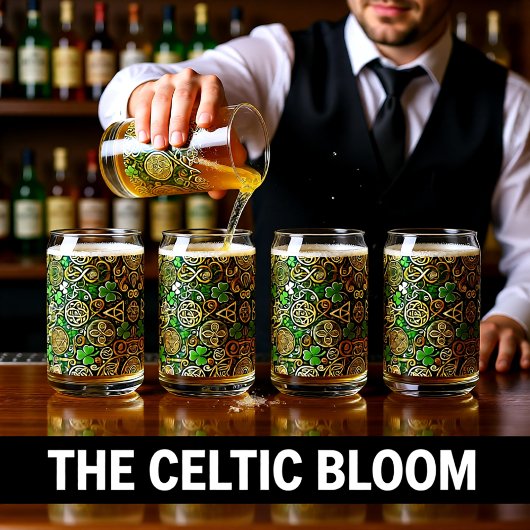 Celtic Bloom Blikvorm Glas