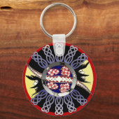 Celtic Blossom Sleutelhanger (Voorkant)
