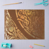 Celtic Brown Suade Tribal Art Tissuepapier (Craft)