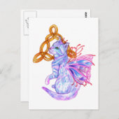 Celtic Cat Briefkaart (Voorkant / Achterkant)