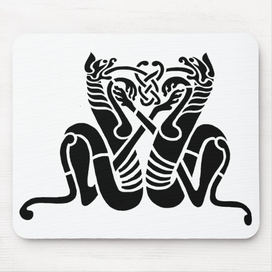 Celtic Cats Mousepad Muismat (Voorkant)