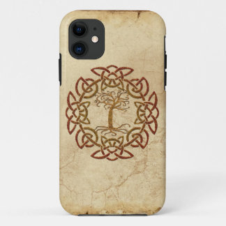Celtic Circle Viking Tree of Life iPhone 5 Hoesje