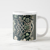 Celtic Clover Floral Charm Extra Grote Beker (Rechts)