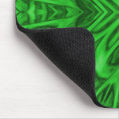 Celtic Clover Green Fractal Kaleidoscope Muismat (Hoek)