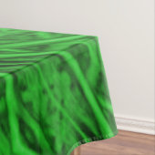 Celtic Clover  Green Fractal Kaleidoscope Tafelkleed (Voorbeeld)