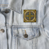 Celtic Compass Button (In situ)