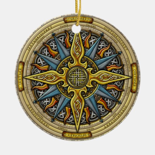 Celtic Compass Ornament (Voorkant)