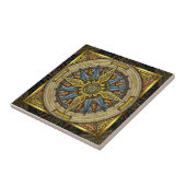 Celtic Compass Tile Tegeltje (Zijkant)