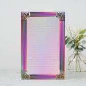 "Celtic Corners Eight" Papeterie à liner fin (Debout devant)