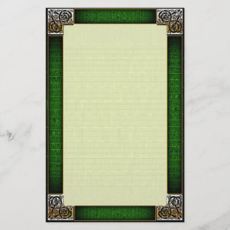"Celtic Corners Six" fijn gevoerd briefpapier