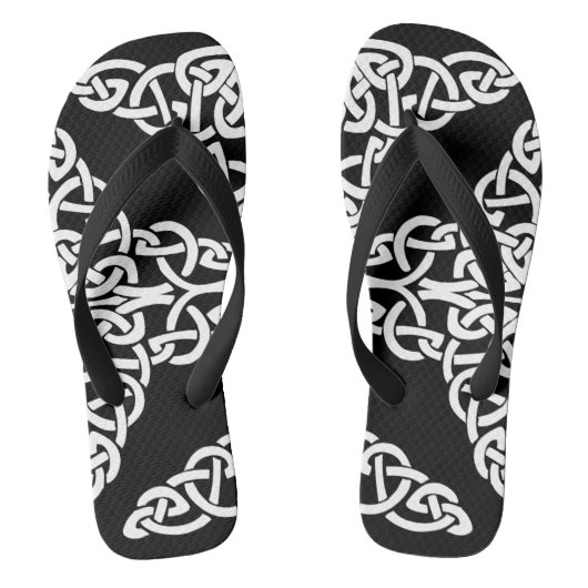 celtic cross 2 volwassen teenslippers (Voetbed)