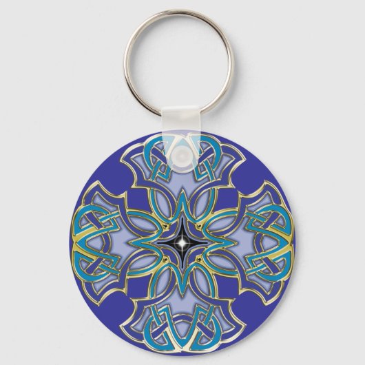 Celtic Cross 5 Sleutelhanger (Voorkant)
