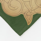Celtic Cross aangepast Fleece Deken (Hoek)